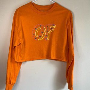 Odd Future Cropped Donut Long Sleeve Tee